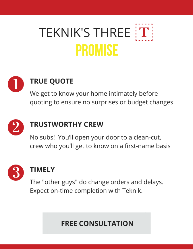 The Teknik Three T Promise